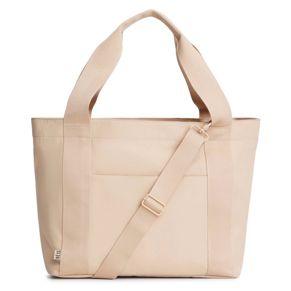 BEIS Handbags - BEISics Tote in Beige